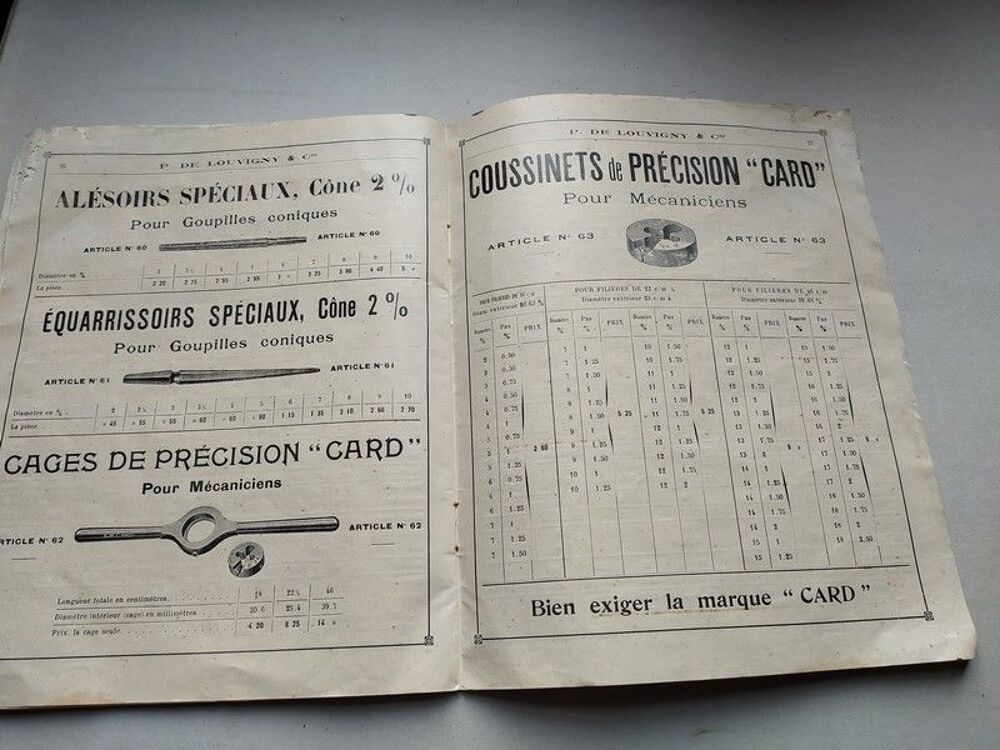 Catalogue Boulonnerie Visserie Louvigny Aviation Automobile 