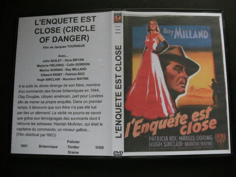 rare film :   L 'enquete est close    40 Saint-M�dard-en-Jalles (33)