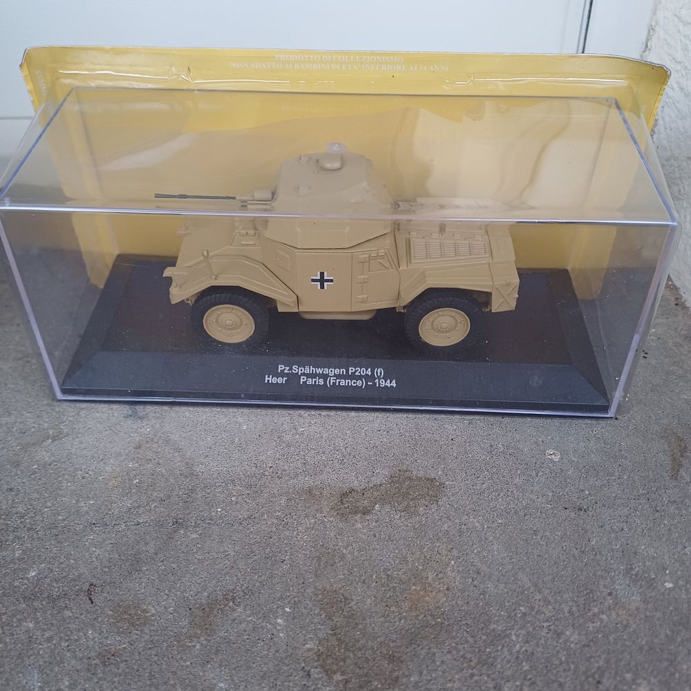 Maquette PZ.Spahwagen p204 France 1944 militaire 1/43 