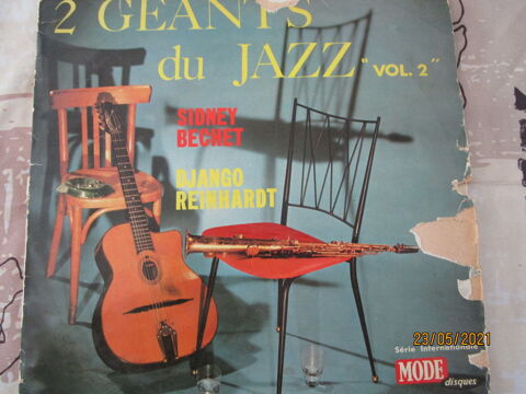 lot de 2 disques vinyles de jazz : 
GERSHWIN   ET REINHARDT 7 Chanteloup-en-Brie (77)