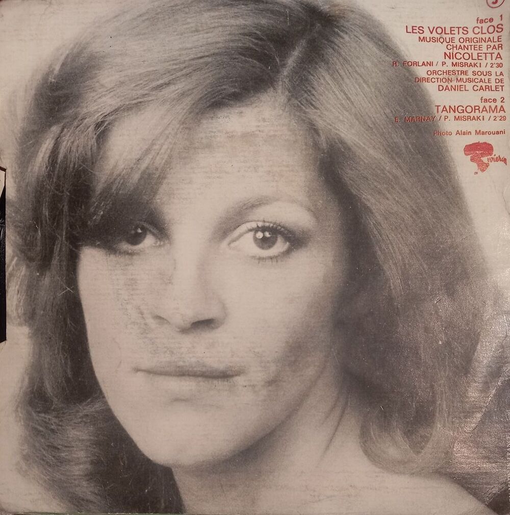 NICOLETTA / 2 DISQUES VYNIL 45 TOURS CD et vinyles