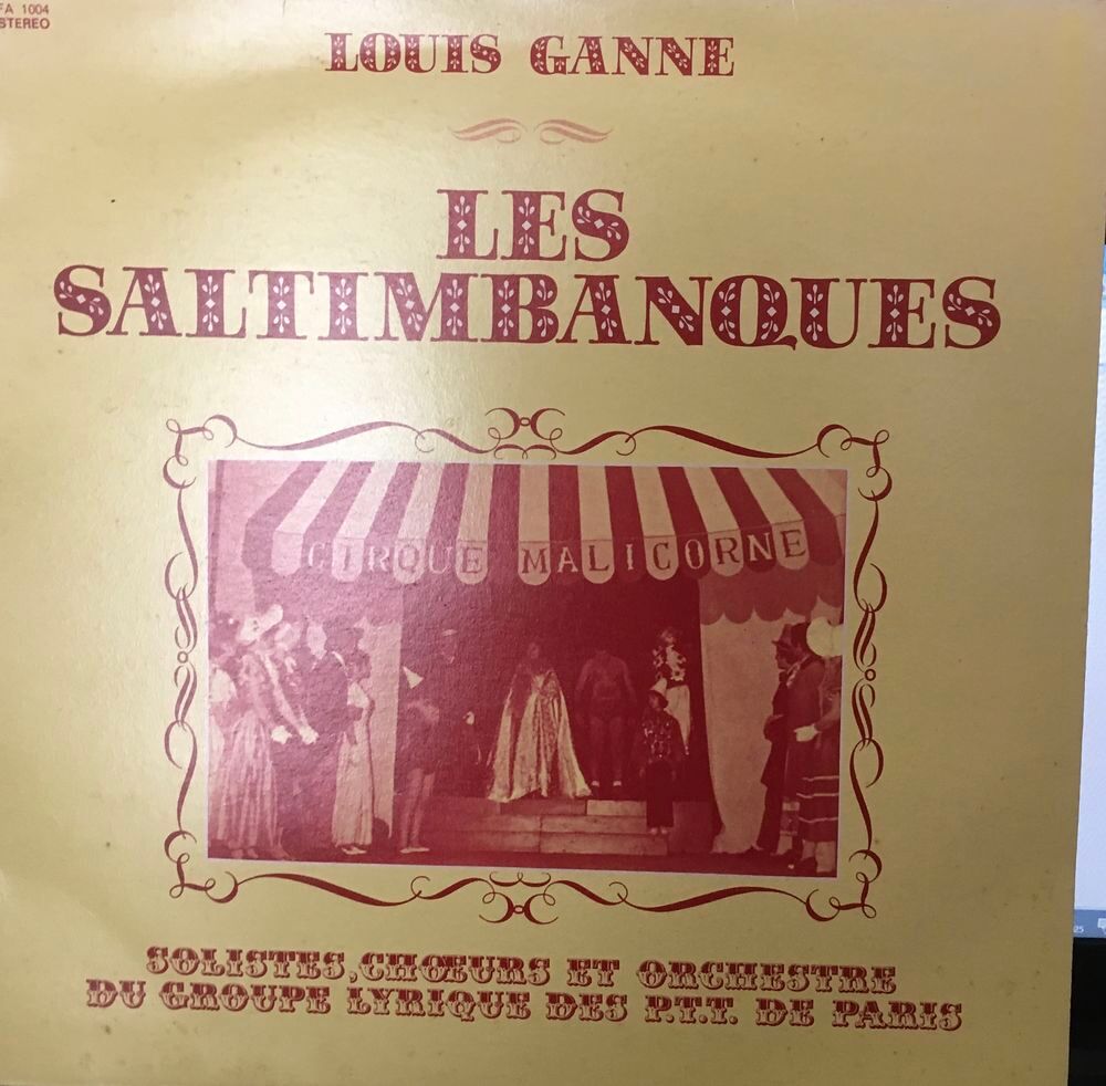 Disque vynil 33t Louis Ganne les saltimbanques Audio et hifi