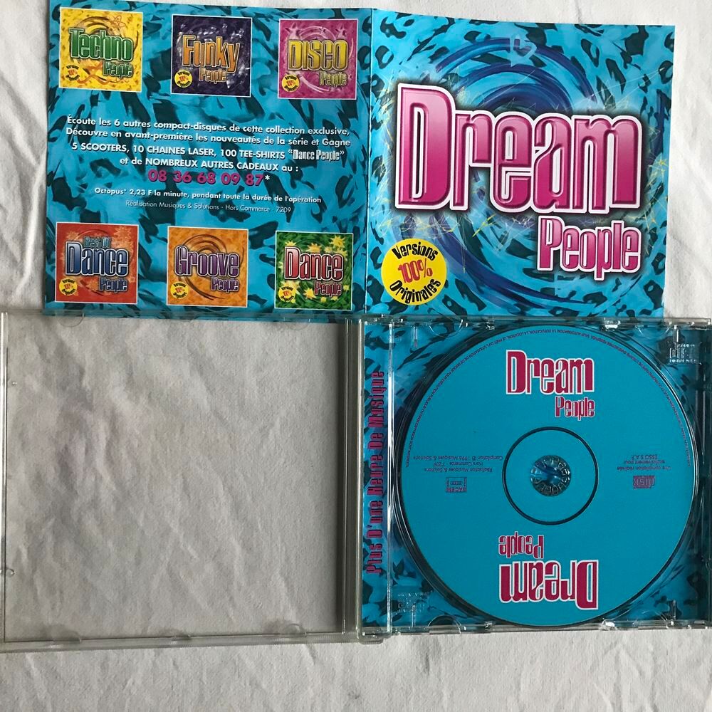 CD Dream People Versions 100% Originales ESSO Collection CD et vinyles