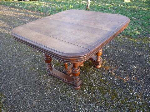 Table Henri II chêne blond 125 Castres (81)