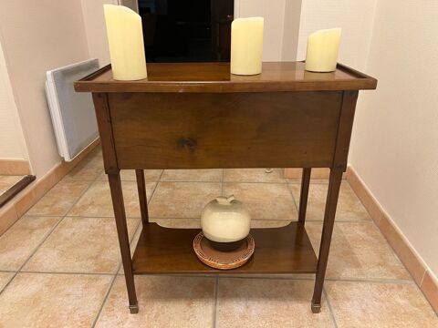Petite Console 2 tiroirs 1 étagère 50 Saint-Georges-Antignac (17)