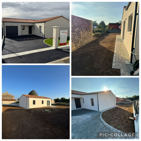   ? Maison neuve 91 m� ? 3 chambres ? garage ? Terrain clos  Maison - 4 pi�ce(s) - 91 m�