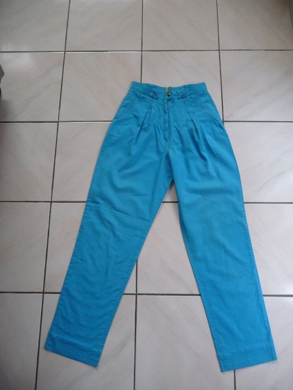 Pantalon Turquoise Taille 36 Vêtements