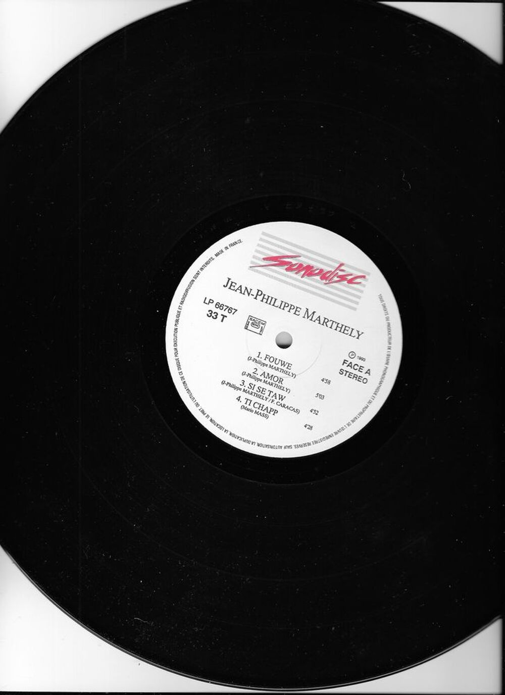 Vinyle 33 T , Jean-Philippe Marthely ? CD et vinyles