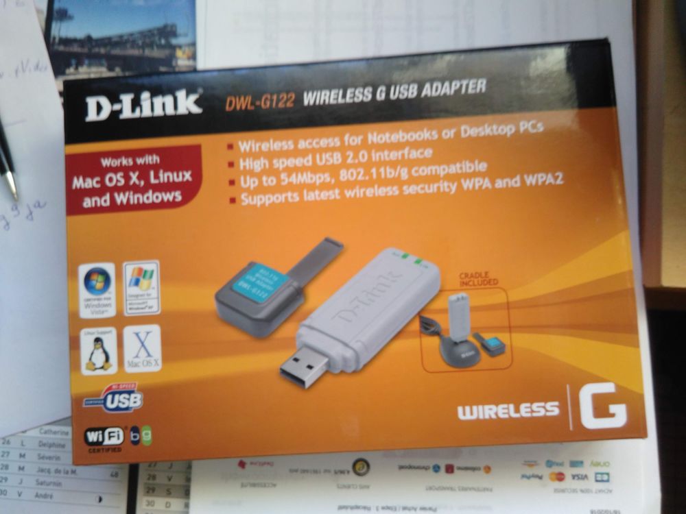 WIFI -WIRELESS ADAPTATEUR Matériel informatique