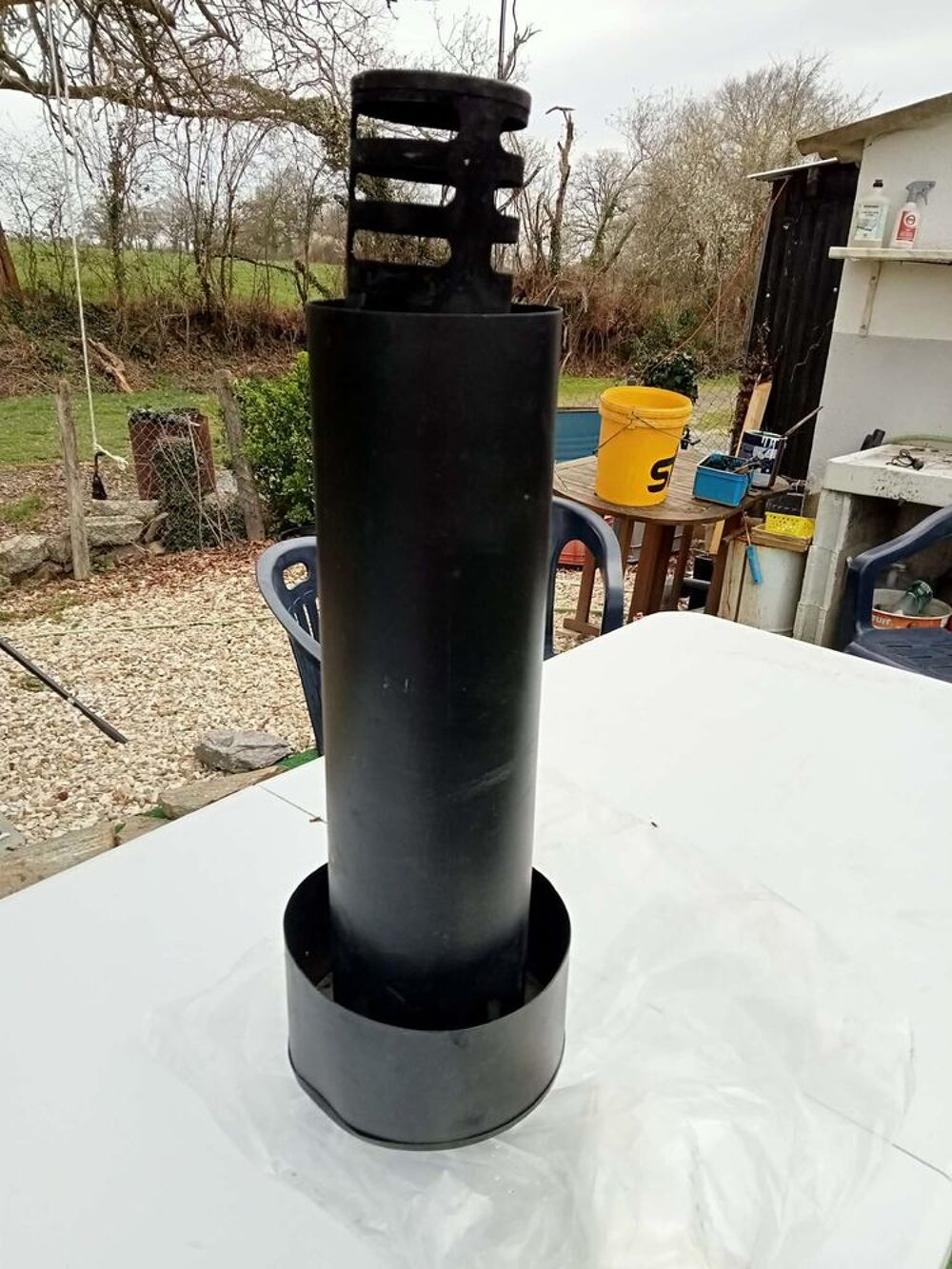 El&eacute;ments de kit ventouse pour installation po&ecirc;le &agrave; granul&eacute;s Bricolage