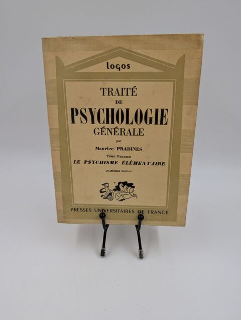 Livre Trait� de Psychologie G�n�rale 10 Vulbens (74)