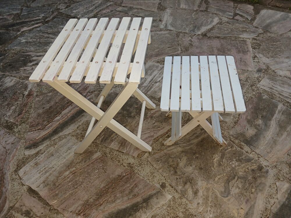 lot de 2 tabourets Meubles