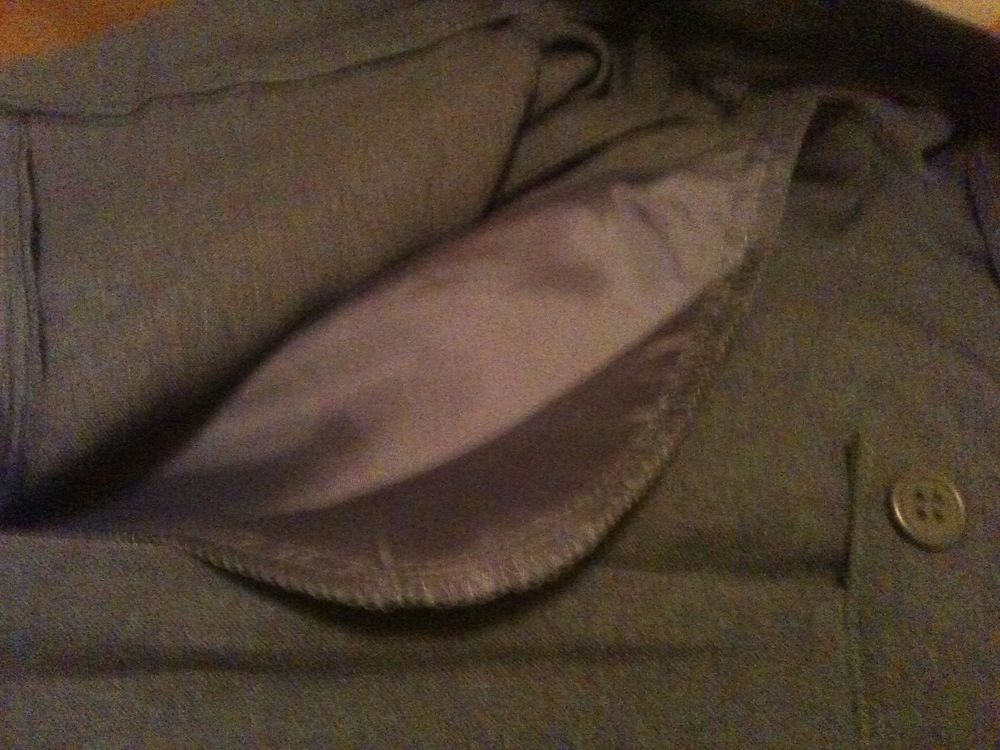 Pantalon femme, gris fonc&eacute;, polyester, Taille 46 en France Vêtements