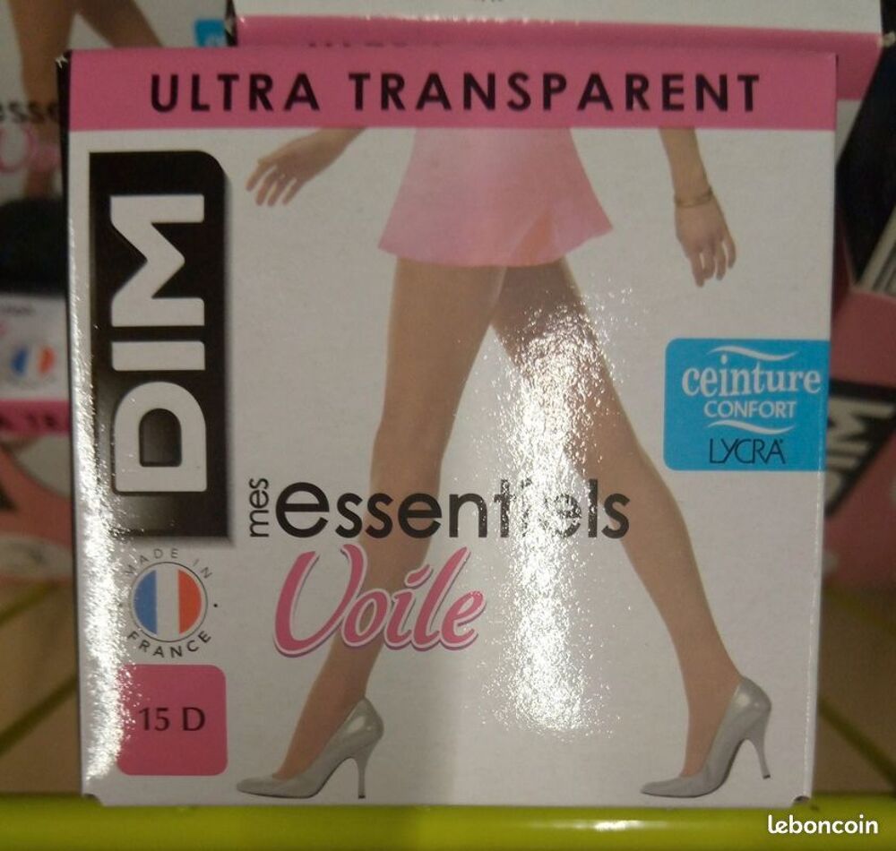 Collant Dim mes essentiels voile ultra transparent taille 4 Vêtements