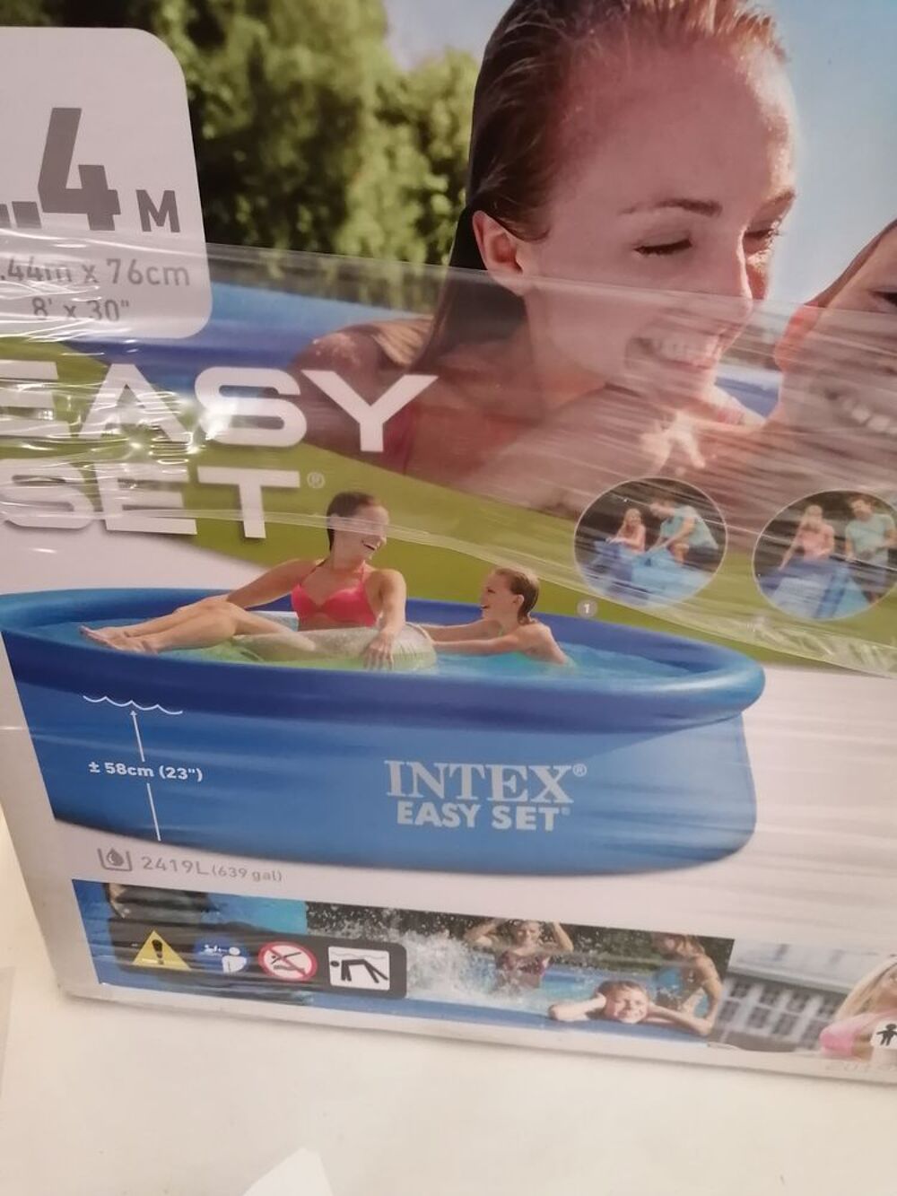 Piscine gonflable Jardin