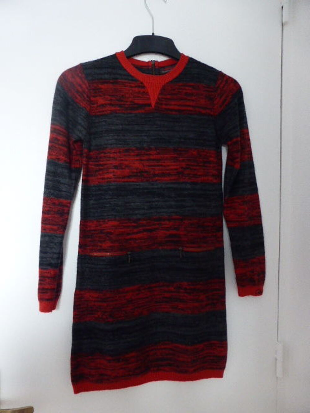 CATIMINI robe bleu rouge noire angora 10 ans Vêtements enfants