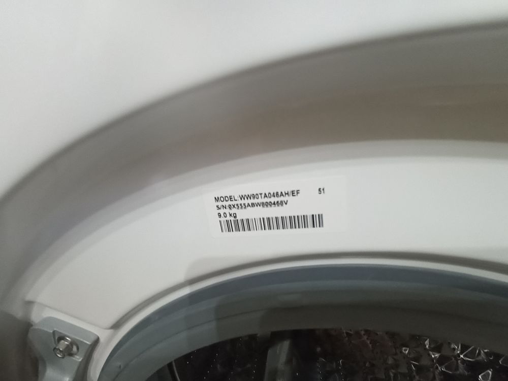 LAVE-LINGE SAMSUNG 9KG - CYCLE VAPEUR - QUASI NEUF Electroménager