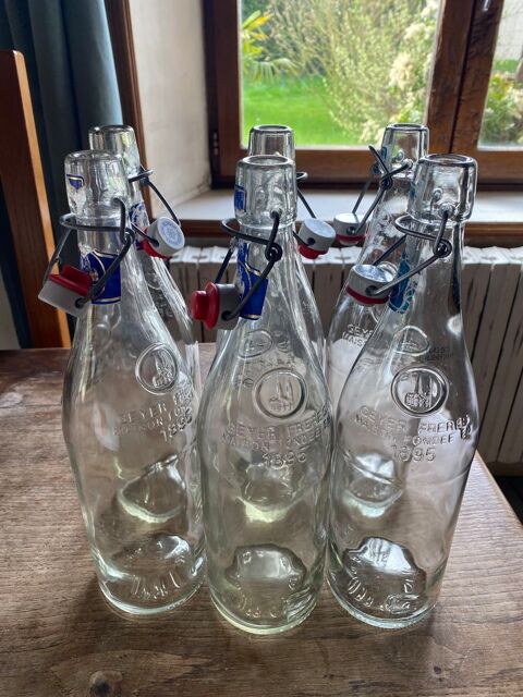 Ancienne bouteille Geyer Frères 1 L  4 Mittainvilliers (28)