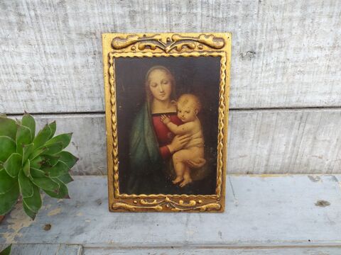 Ancienne icne Florentine Raphal Madonna of Granduke 28 Loches (37)