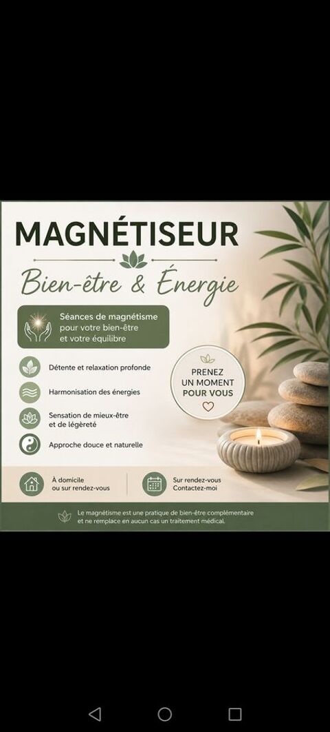 Magn&eacute;tiseur rebouteux 0 41500 Suèvres