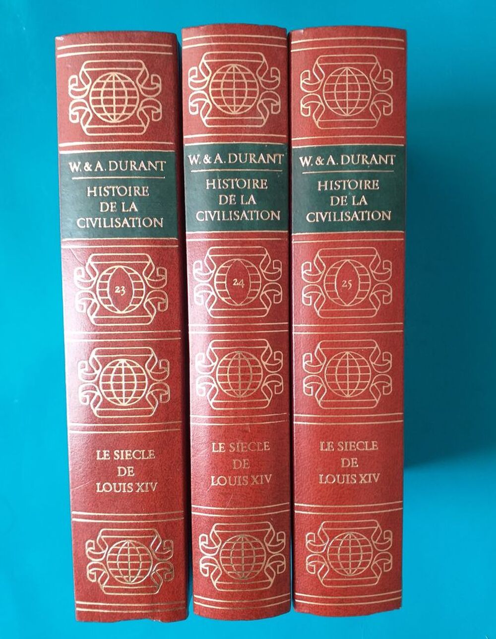 Will et Ariel DURANT : Histoire de la civilisation 3 tomes LE SIECLE DE LOUIS XIV Livres et BD