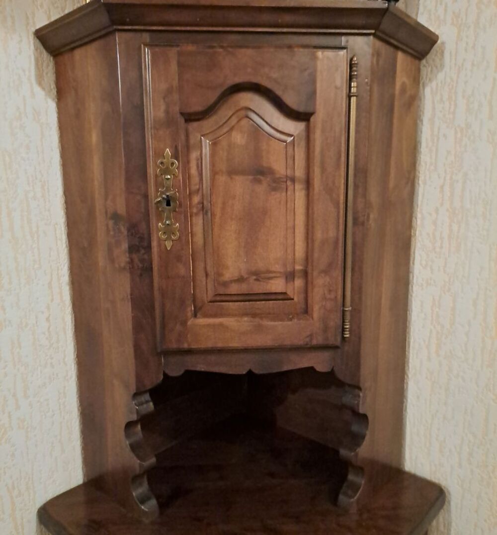 Meuble d'angle 2 corps en bois massif Meubles