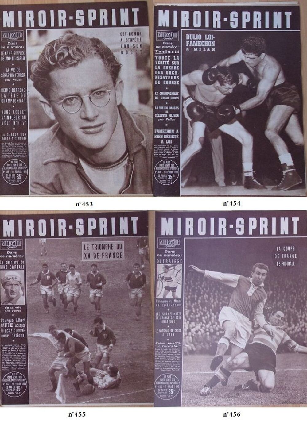 Miroir Sprint ann&eacute;e 1955 