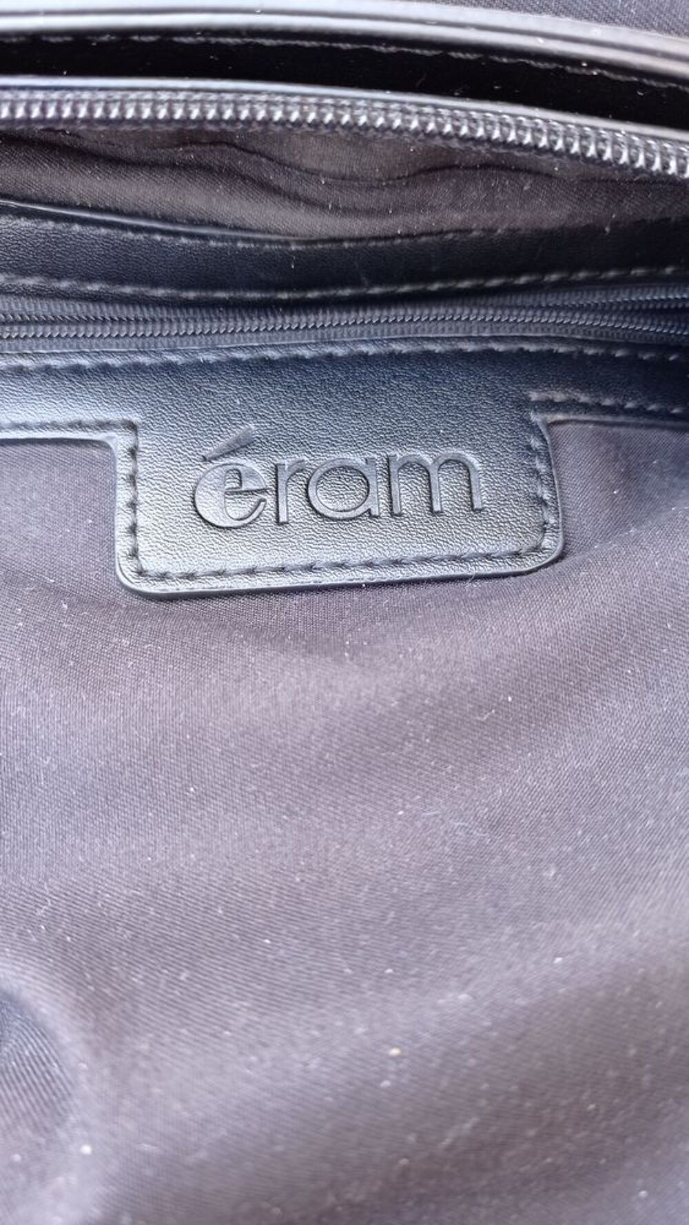 sac noir bandouli&egrave;re Eram Maroquinerie