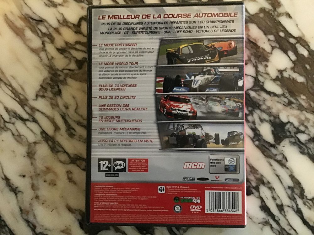 Jeu ?Toca 3 - Race driver ? Consoles et jeux vidos
