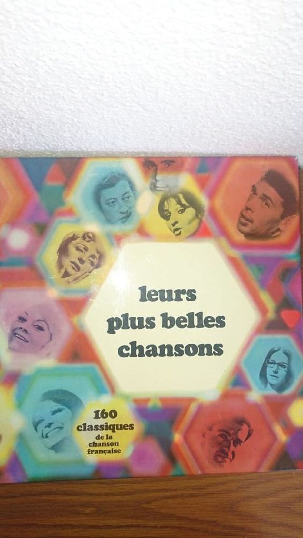 Coffret disques 33t " Leurs lus belles chansons " CD et vinyles