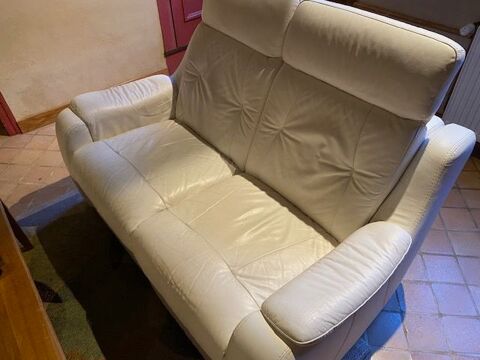 canape en cuir blanc  250 Bovelles (80)