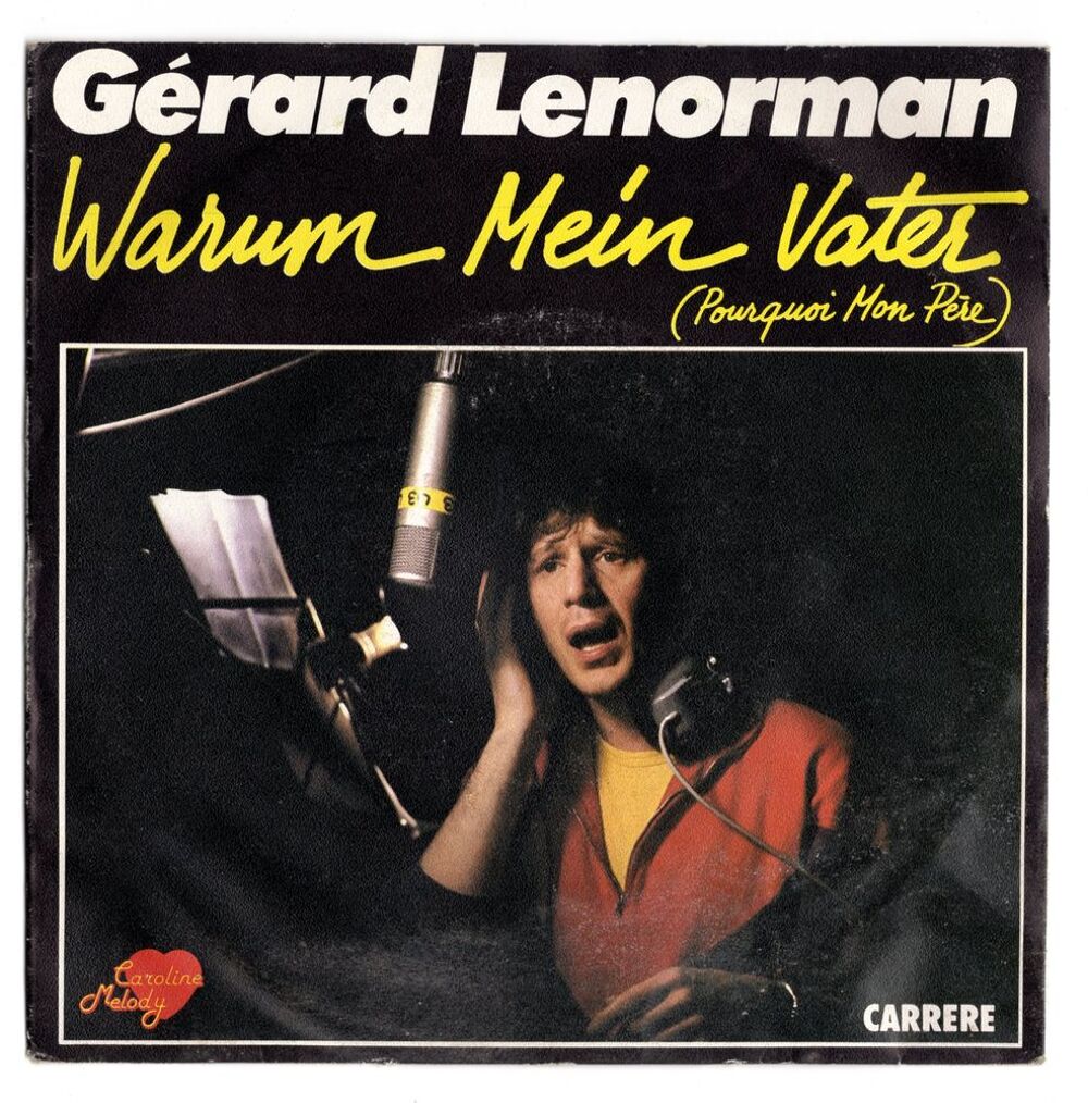 SP G&eacute;rard LENORMAN : Warum mein Vater - 1981 CD et vinyles
