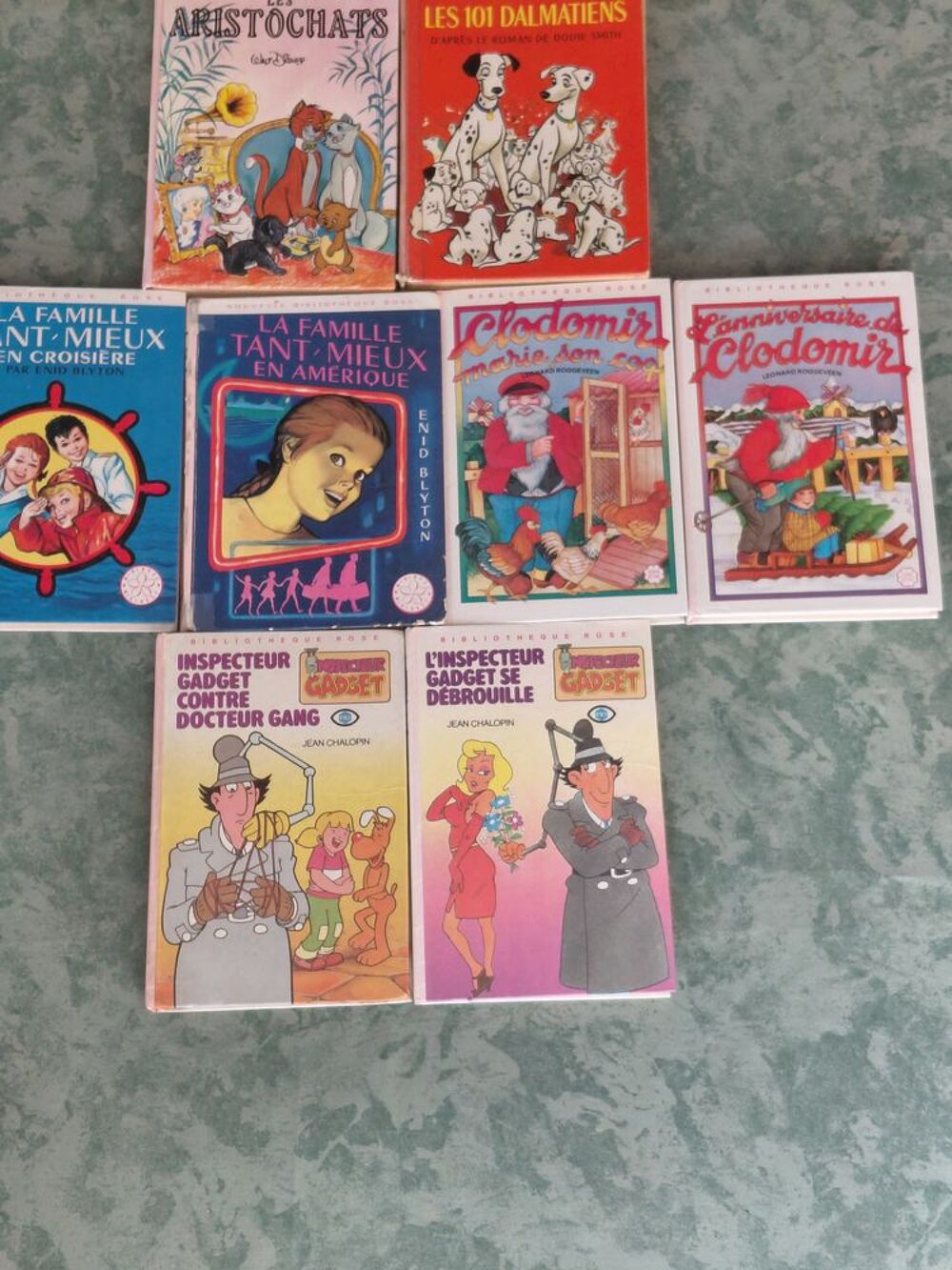 Minis- albums : bibliotheque verte et rose, en exelkent etat Livres et BD