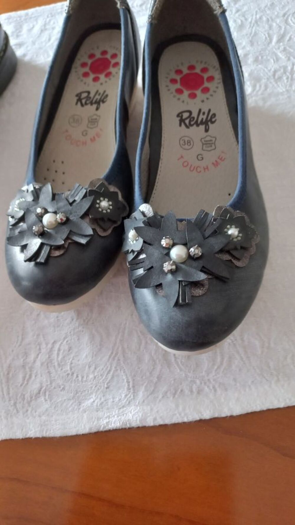 BALLERINES BLEUES Chaussures
