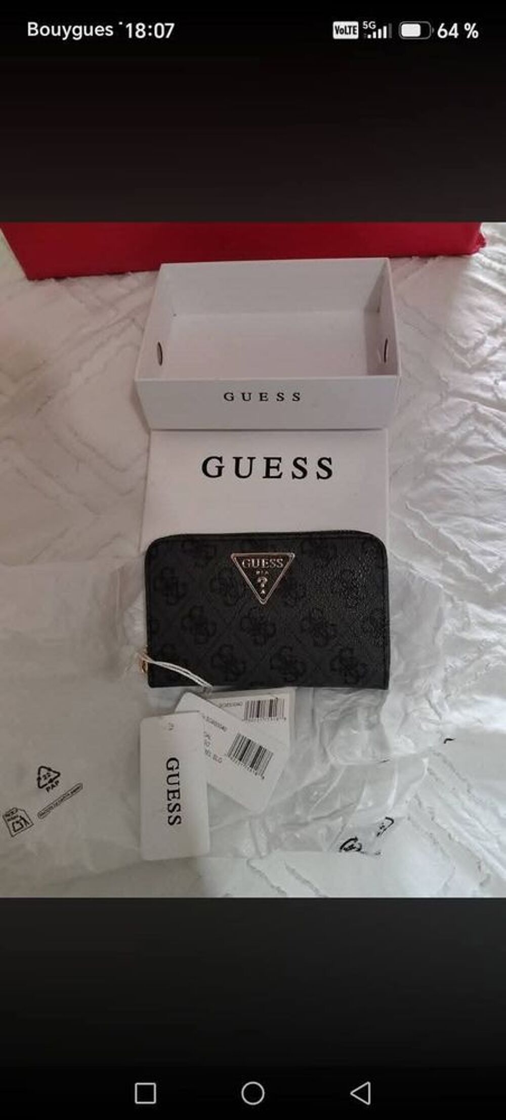 Sac Guess et porte monnaie guess &eacute;tiquett&eacute; neuf emball&eacute; Maroquinerie