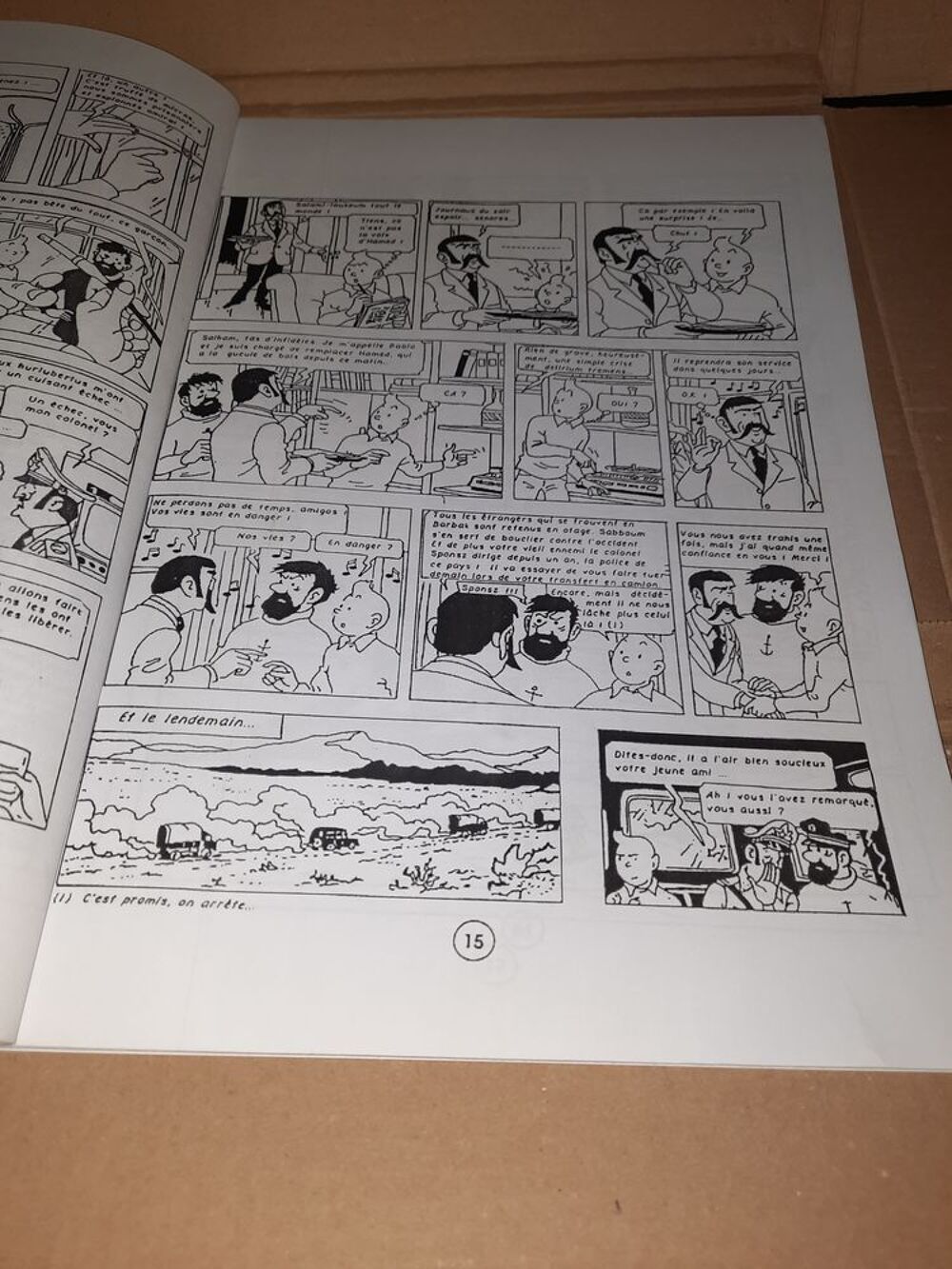 Tintin dans le golfe Livres et BD