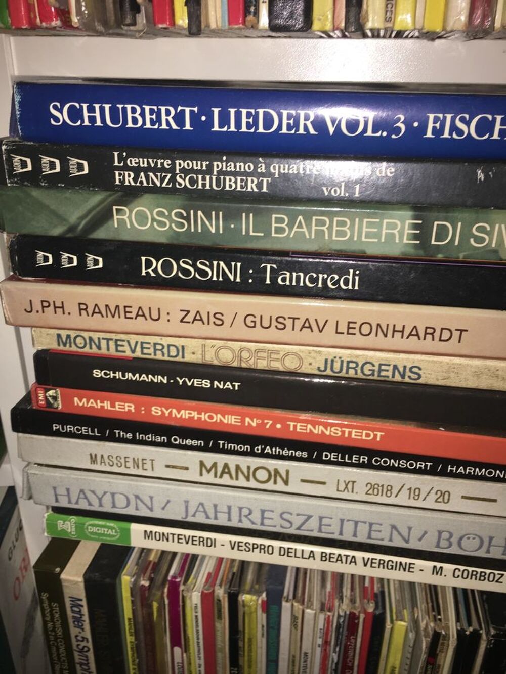 Coffrets d?op&eacute;ra, de musique classique, de jazz CD et vinyles