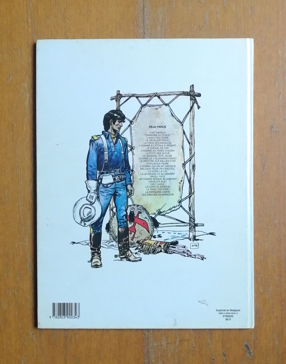 EO Blueberry : Le Bout de la piste - Giraud - Novedi - 1986 Livres et BD