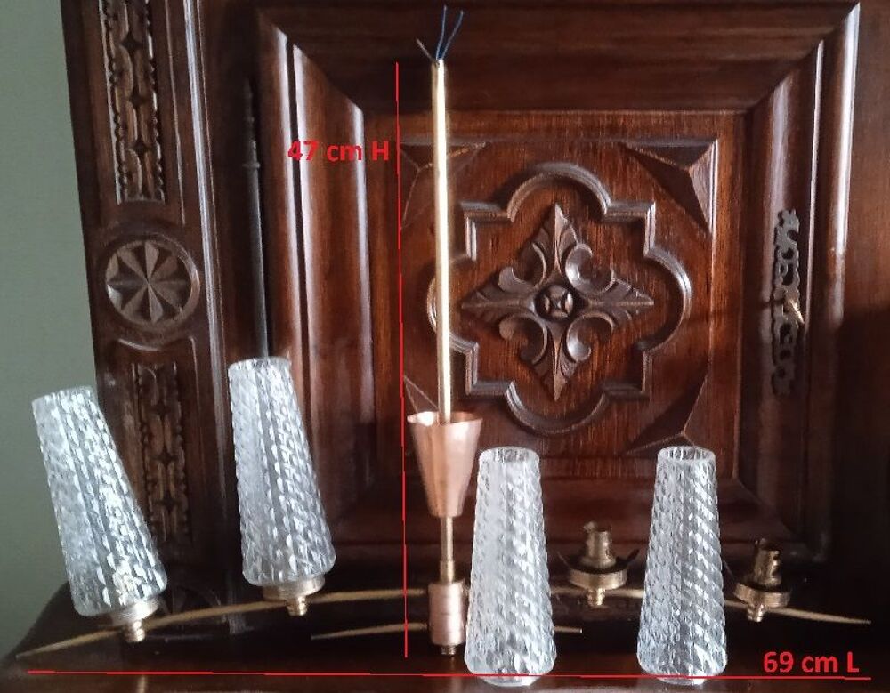 lustre art nouveau Décoration