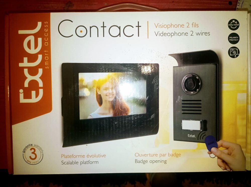 visiophone / visio phone / EXTEL Smart acces Contact Audio et hifi