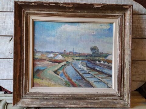  Ancien Tableau Marais Salants Le Croisic Gu�rande
180 Loches (37)