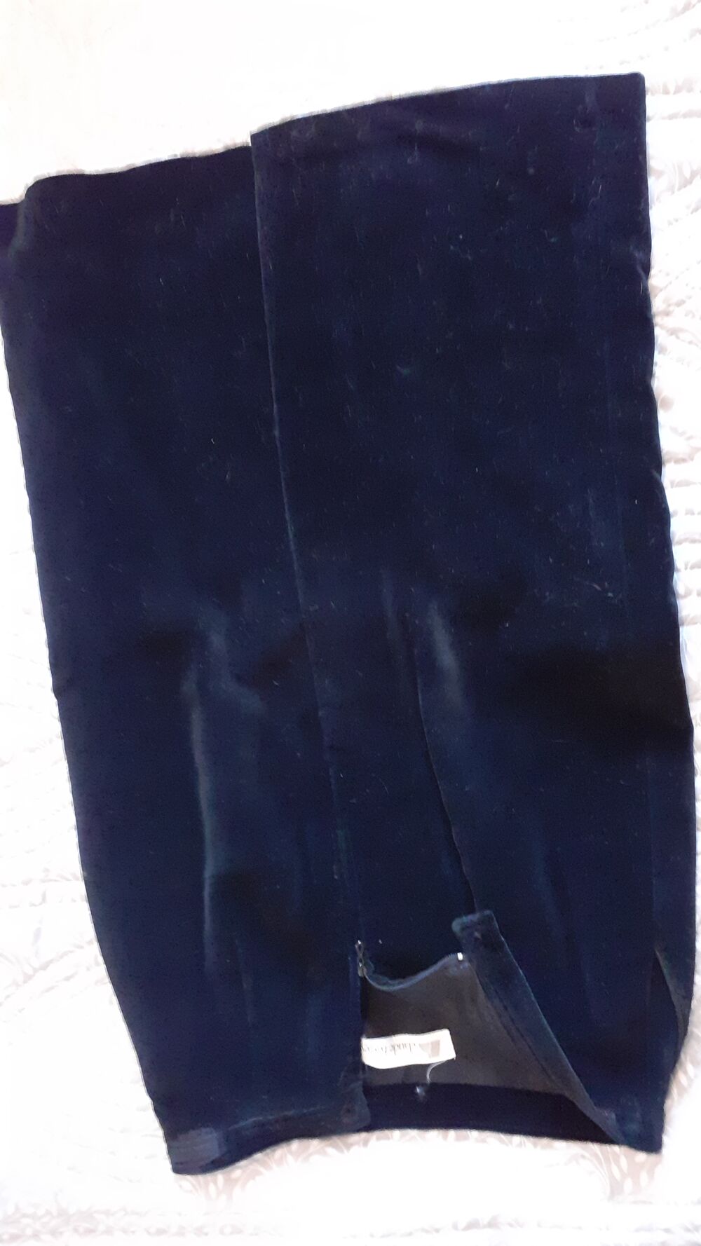 tailleur en velours veste jupe Vêtements