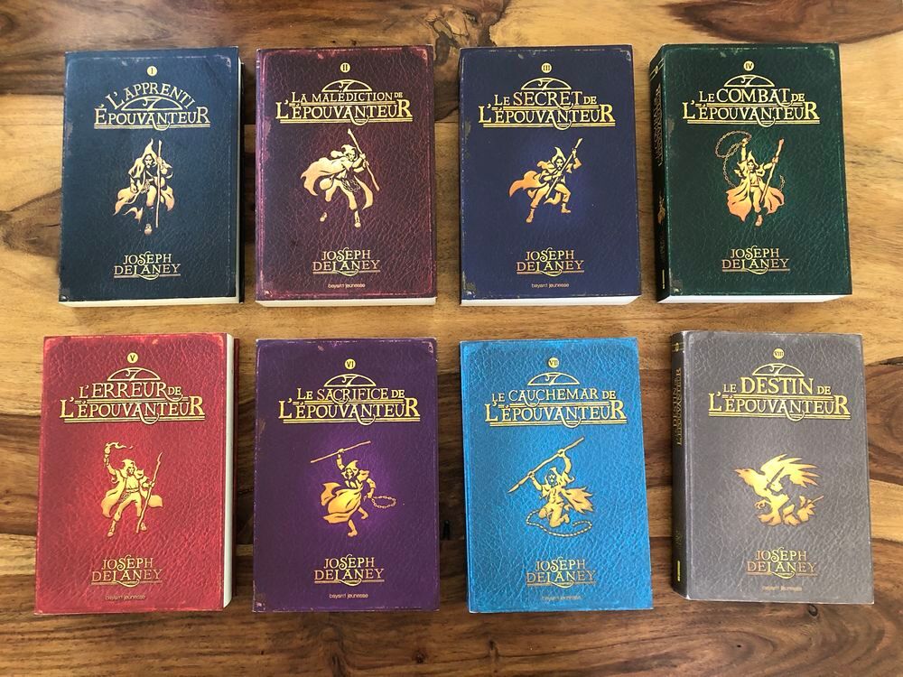 Lot L'EPOUVANTEUR 7 tomes du I au VII inclus Livres et BD