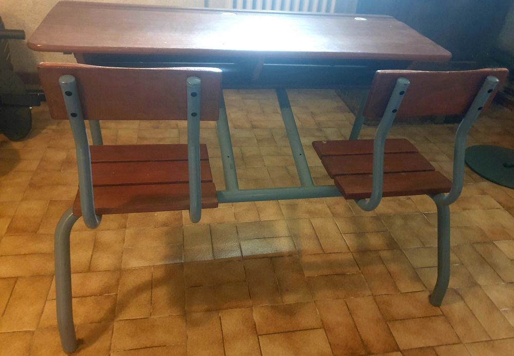 bureau double &eacute;colier Meubles
