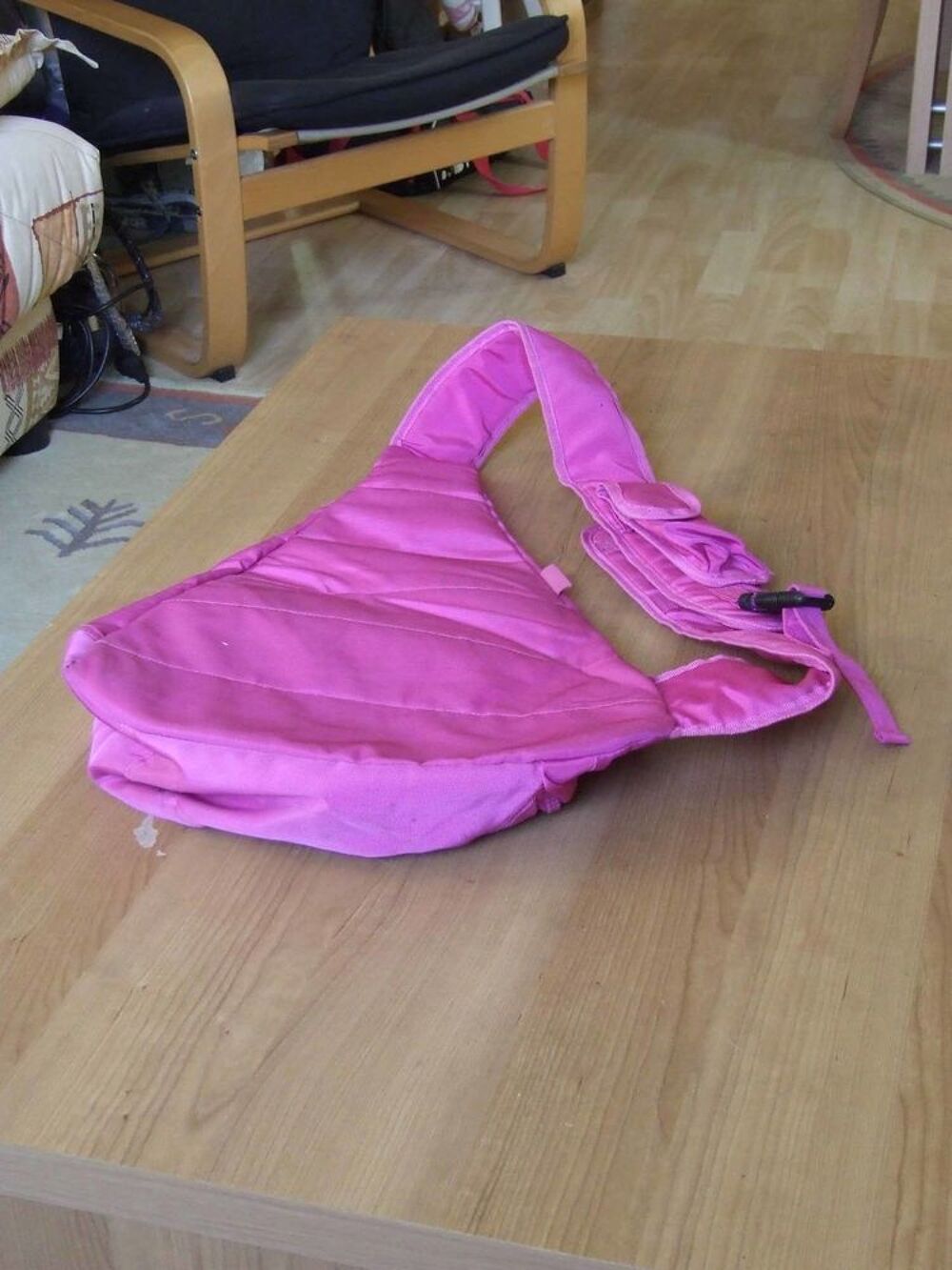 Grand sac banane, ADDEX Design, Fuschia, NEUF Maroquinerie