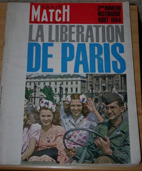 PARIS MATCH - n° 793 - 20 JUIN 1964 - LIBERATION DE PARIS 4 Roissy-en-Brie (77)
