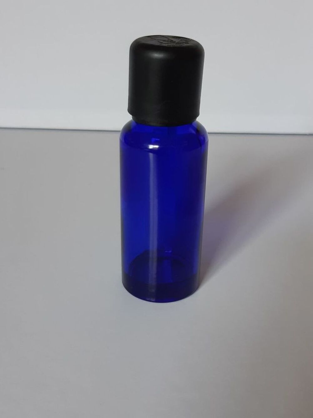 bouteille bleue de chine en verre 30 ml vide Décoration