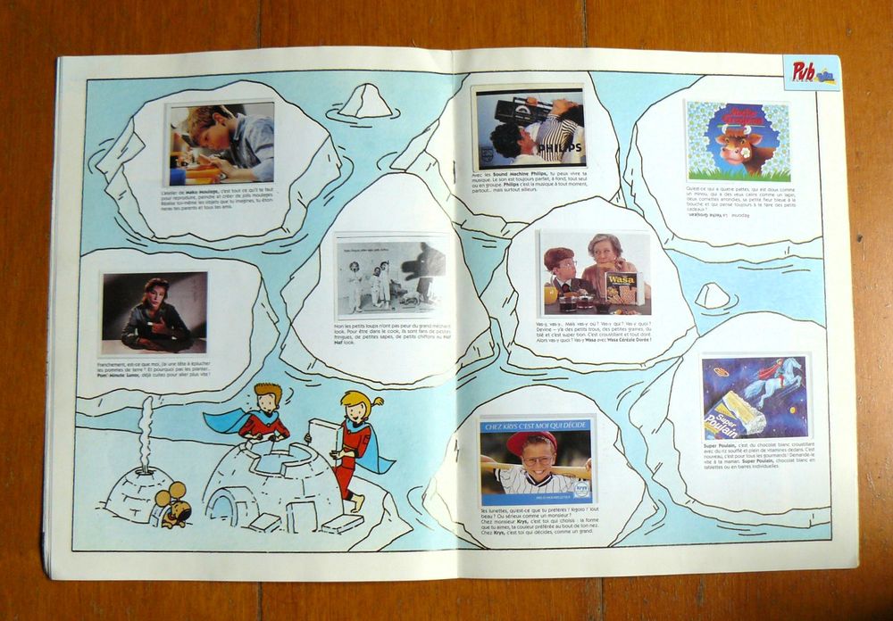 Album Pub TF1 1988-1989 - Complet sans poster 