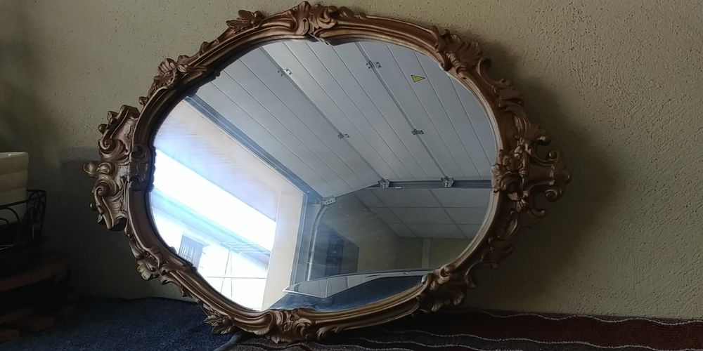 MIROIR ANCIEN ANNEE 50 Décoration