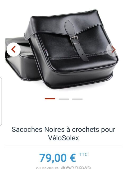 deux sacoches vélo vintage neuve 50 Alès (30)
